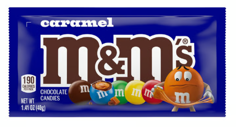 M&MS Caramel 1.41oz 24ct